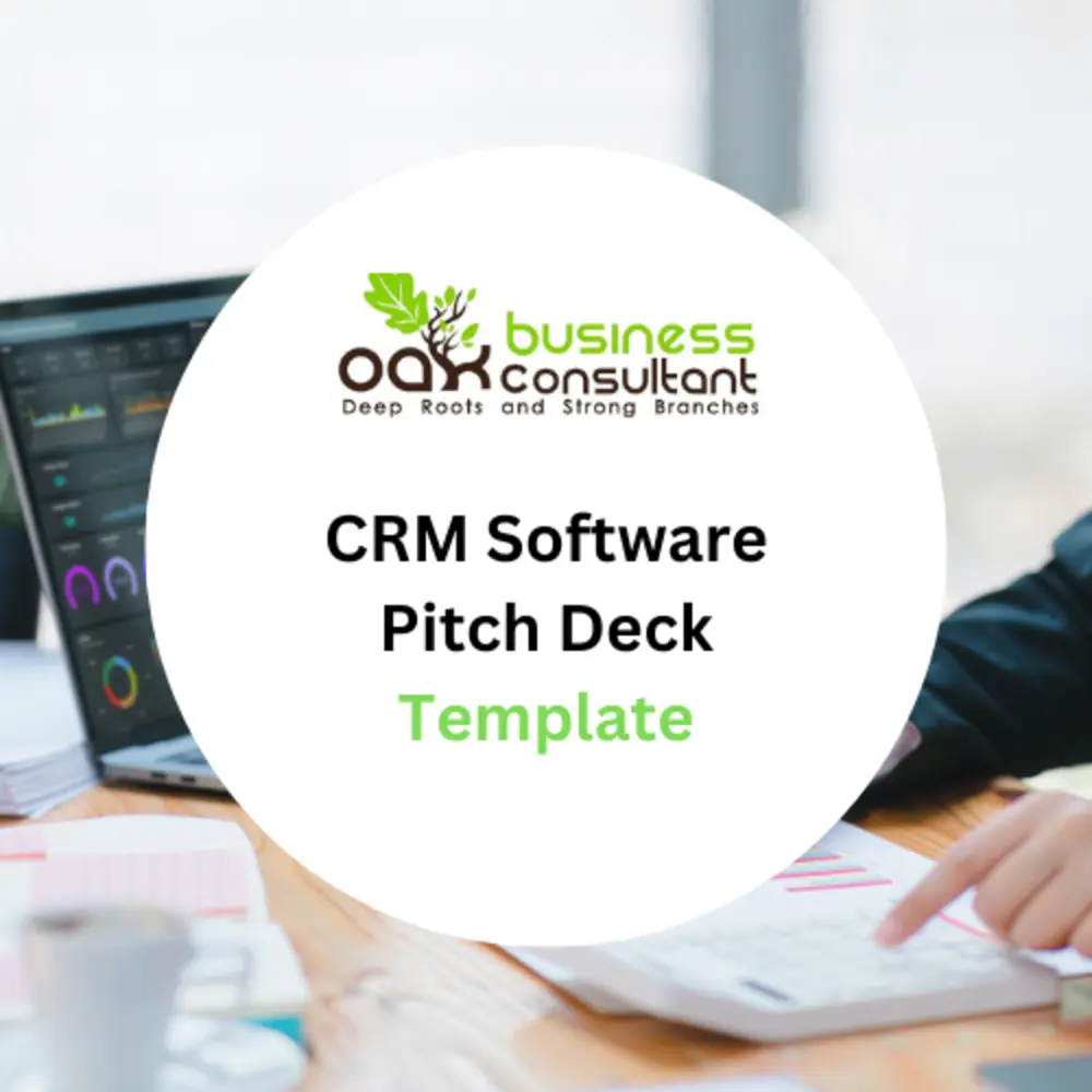 CRM Software Pitch Deck Template - Product Image