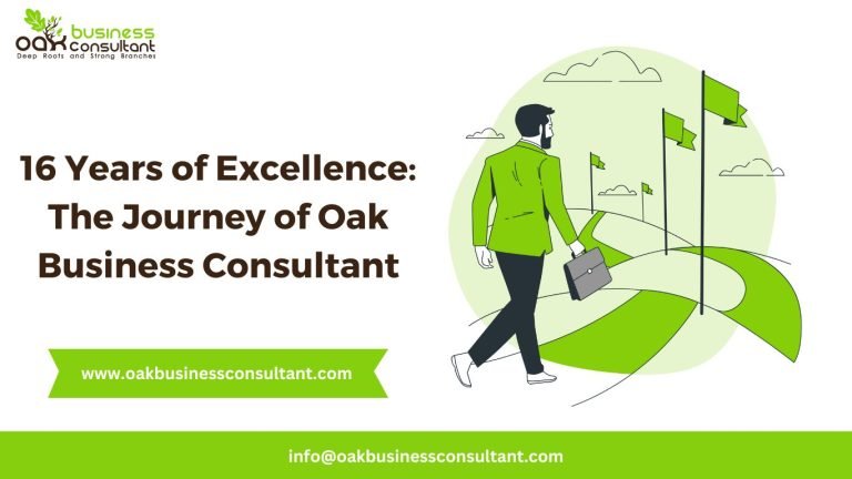16 Years of Excellence The Journey of Oak Business Consultant