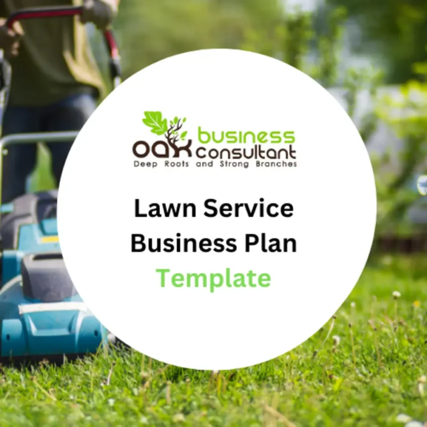 Lawn Service Business Plan Template - Product Image