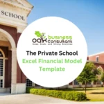 Private school Excel Financial Model- Product image