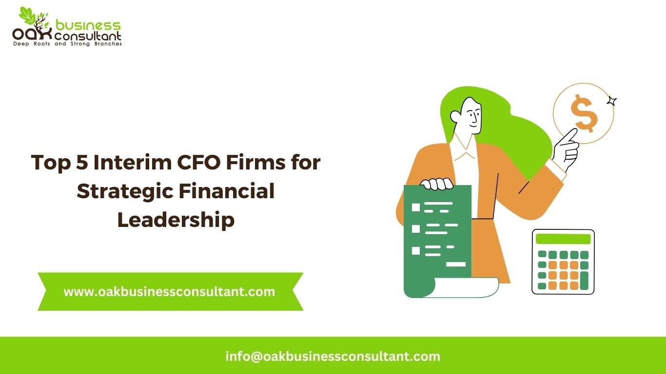 Top 5 Interim CFO Firms for Strategic Financial Leadership