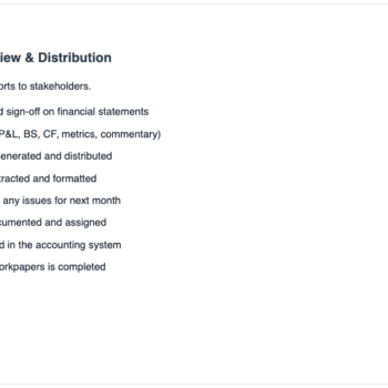 Month End Close Acceleration Guide-Final Review and Distribution