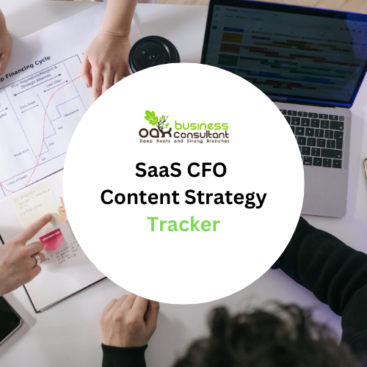 SaaS CFO Content Strategy Tracker-Product Image