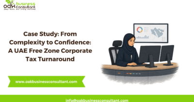Case Study: From Complexity to Confidence: A UAE Free Zone Corporate Tax Turnaround