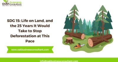 SDG 15: Life on Land, and the 25 Years It Would Take to Stop Deforestation at This Pace