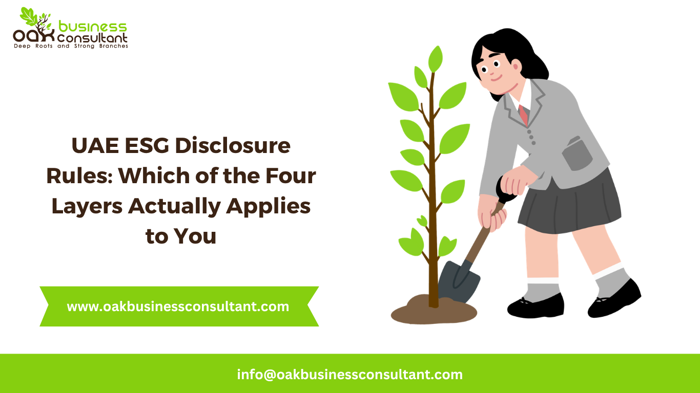 UAE ESG Disclosure Rules Which of the Four Layers Actually Applies to You