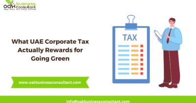 What UAE Corporate Tax Actually Rewards for Going Green