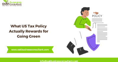 What US tax policy actually rewards for going green