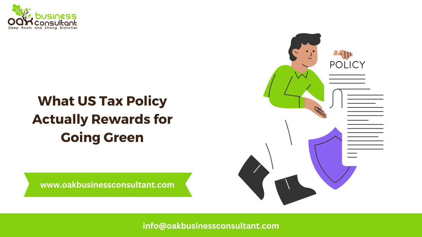 What US tax policy actually rewards for going green